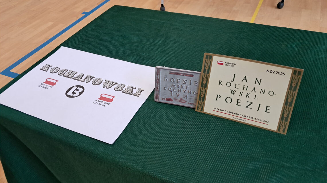 Narodowe Czytanie z Janem Kochanowskim